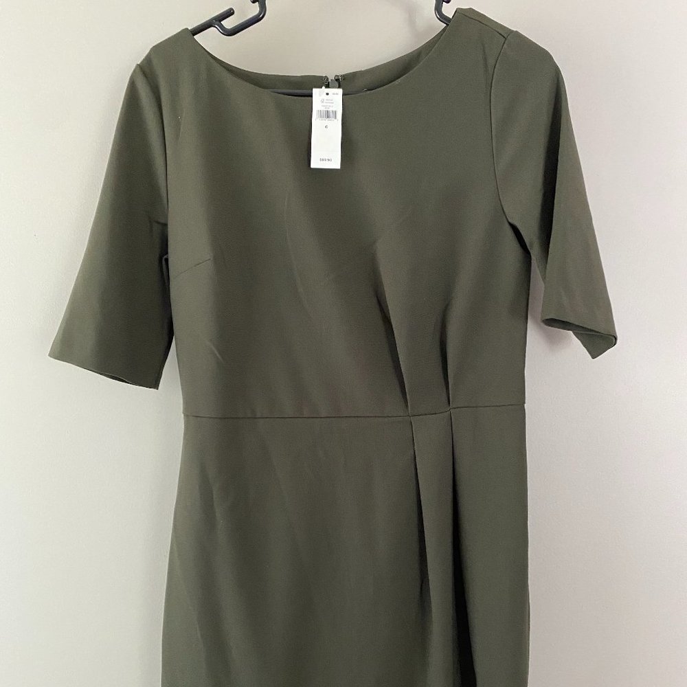 Banana Republic Dress Olive Green